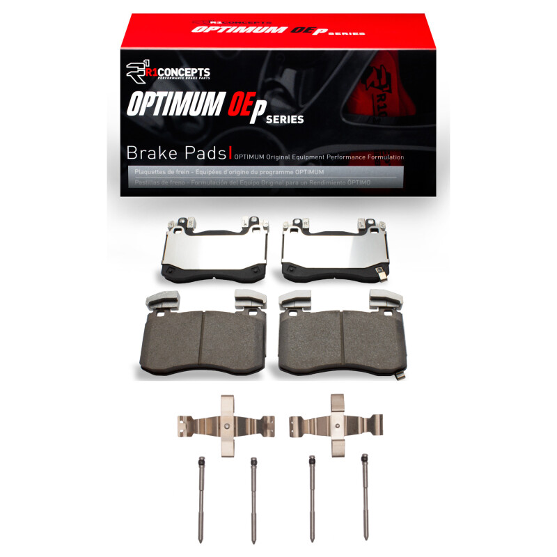 Genesis G70 Brake Pads - Front - R1 Concepts - Optimum OE Pads - `18-`25